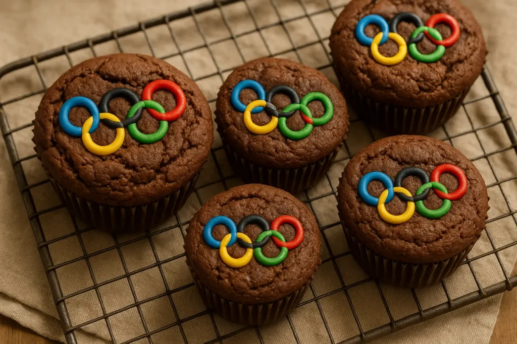 Olympics Chocolate Muffins Recipe
