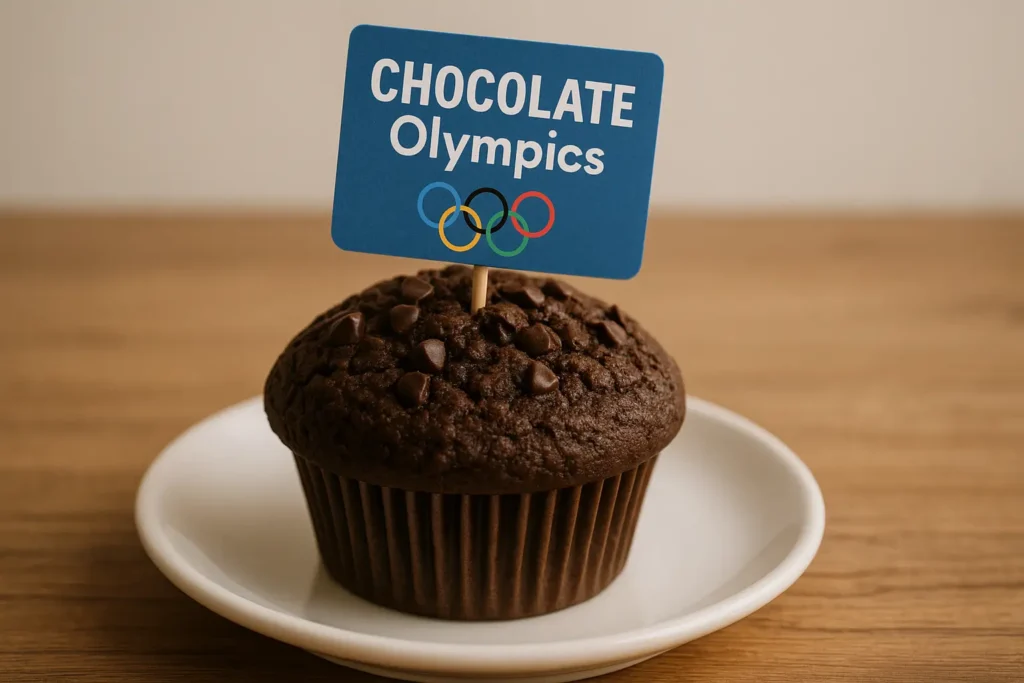 Olympics Chocolate Muffins Recipe