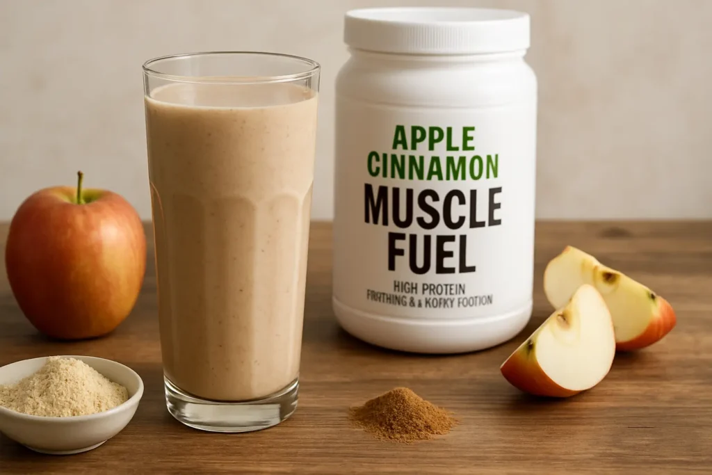 Apple Cinnamon Muscle Fuel Shake
