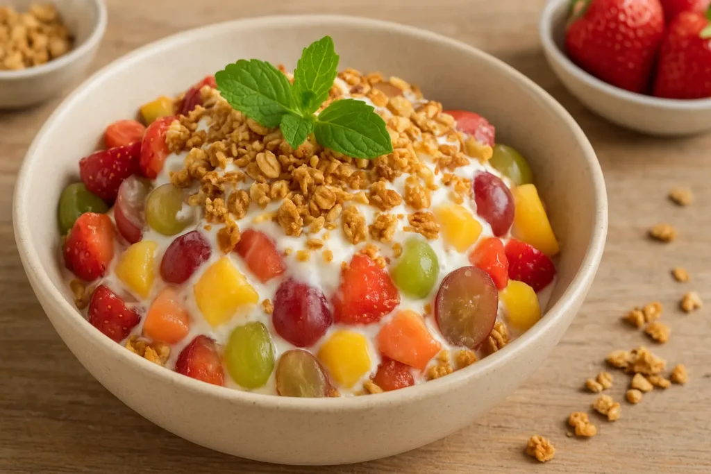 Best Creamy Fruit Chaat Recipe