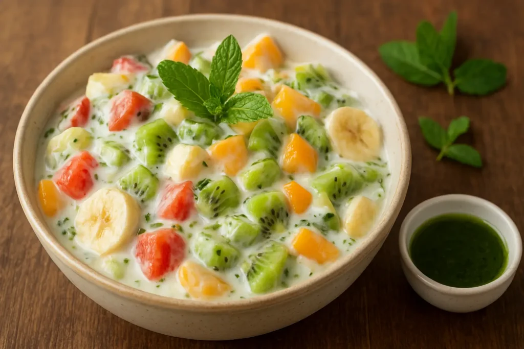 Best Creamy Fruit Chaat Recipe