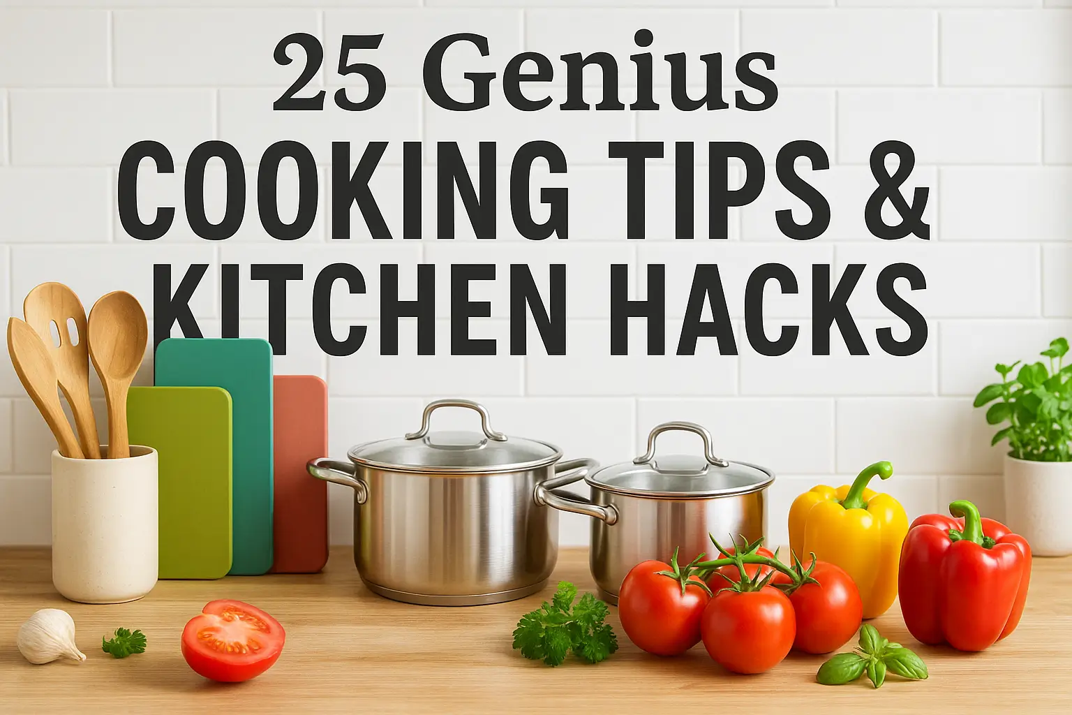 Thumbnail for 25 Genius Cooking Tips & Kitchen Hacks