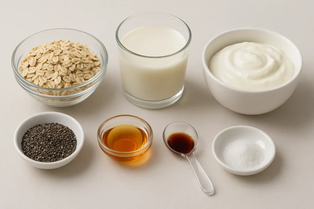 Healthy Overnight Oats Recipe