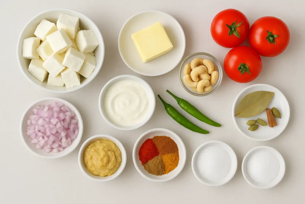 Paneer Butter Masala Recipe