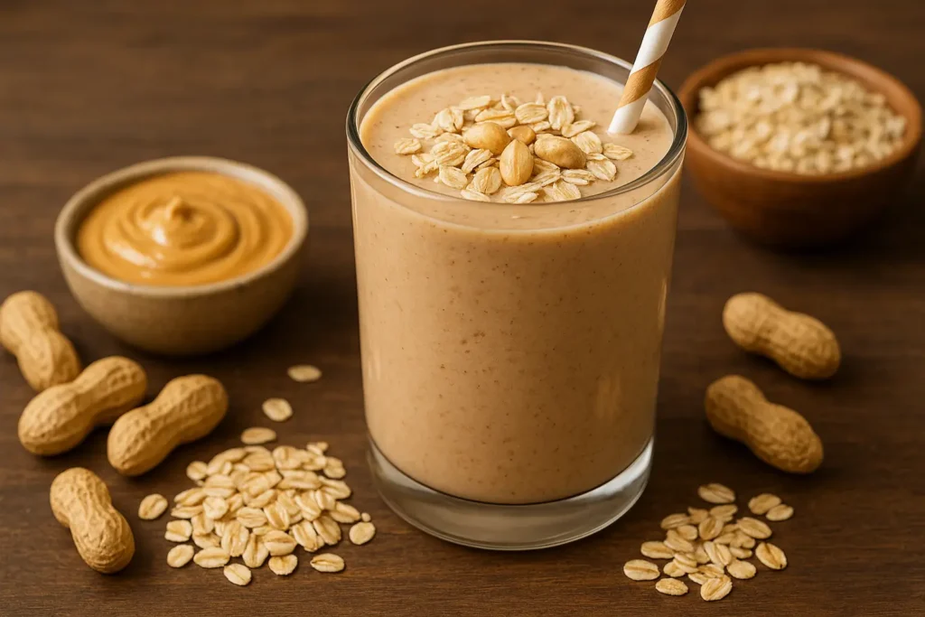 Peanut Butter Oat Power Shake