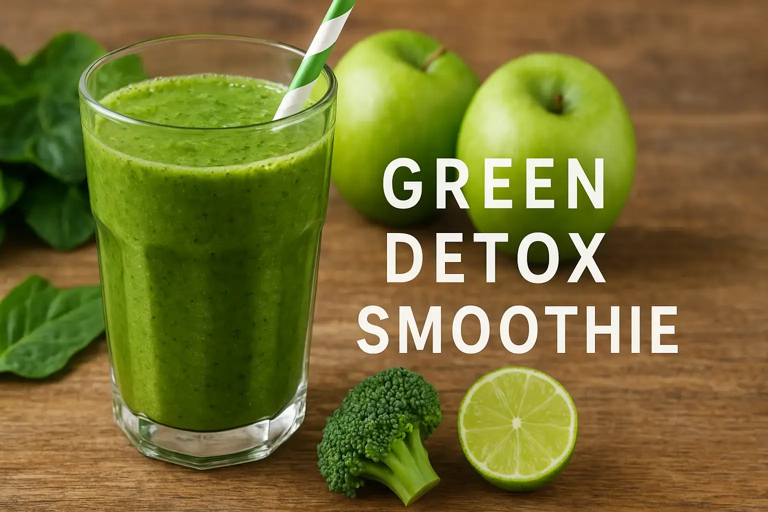 Thumbnail for 5-Minute Green Detox Smoothie for Belly Fat Loss