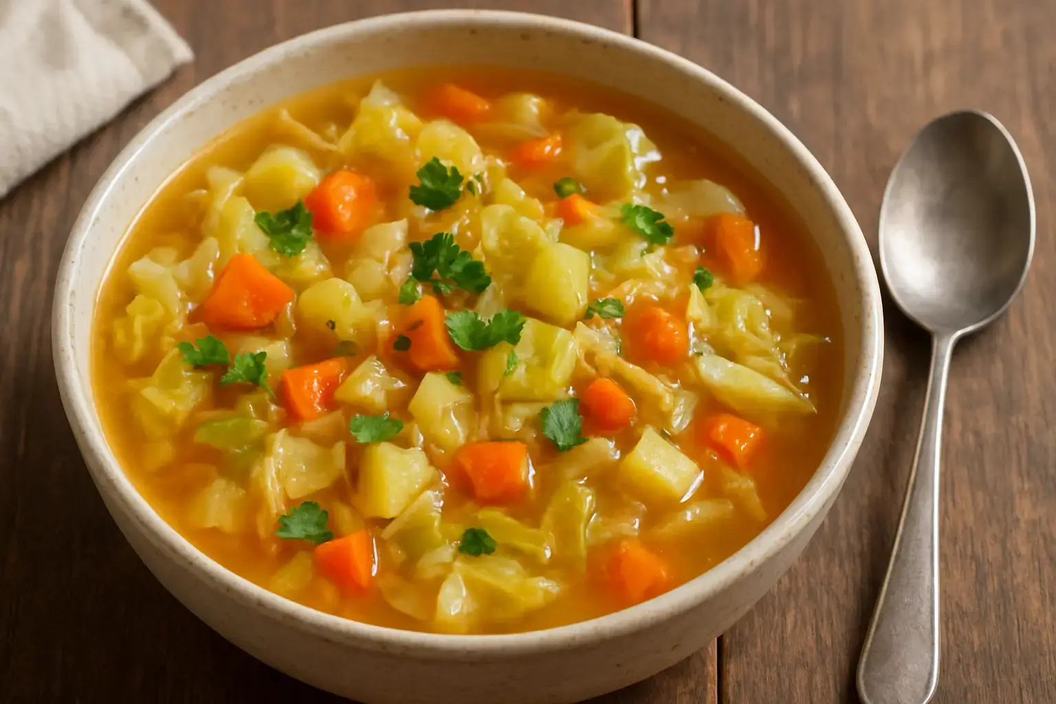 Thumbnail for 7-Day Cabbage Soup Recipe for Quick Weight Loss