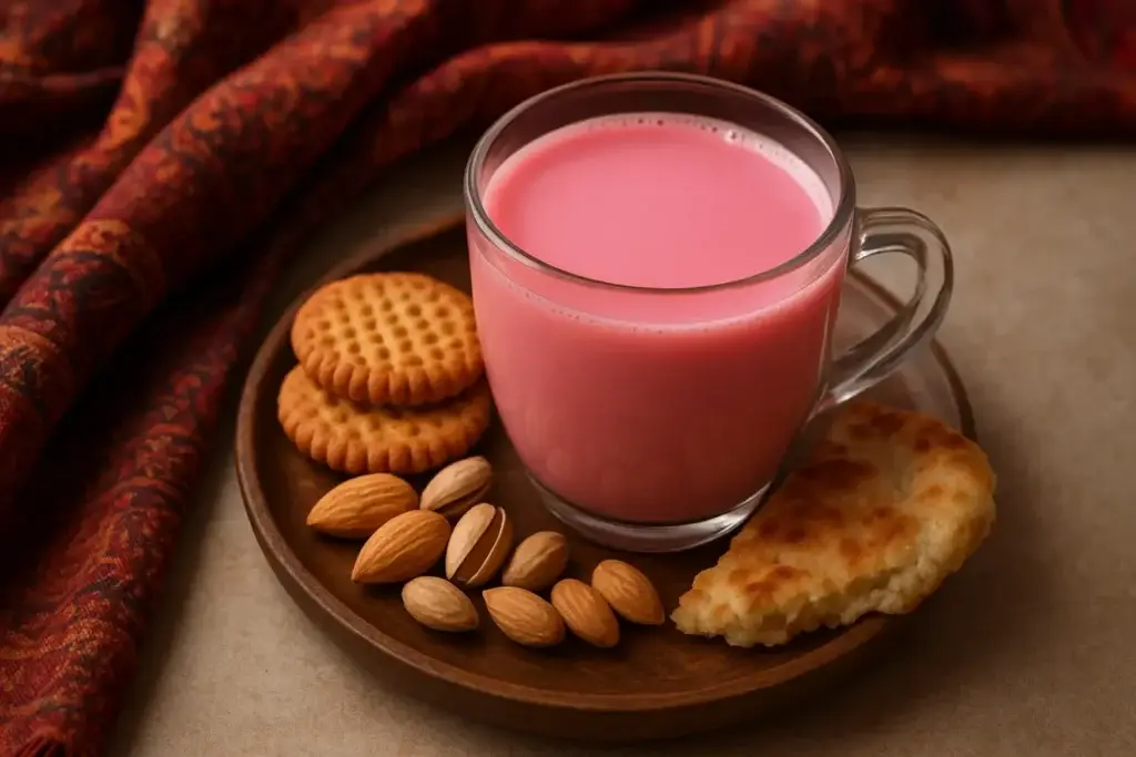 Kashmiri Chai Recipe Easy Pink Tea Pakistani Style Step by Step