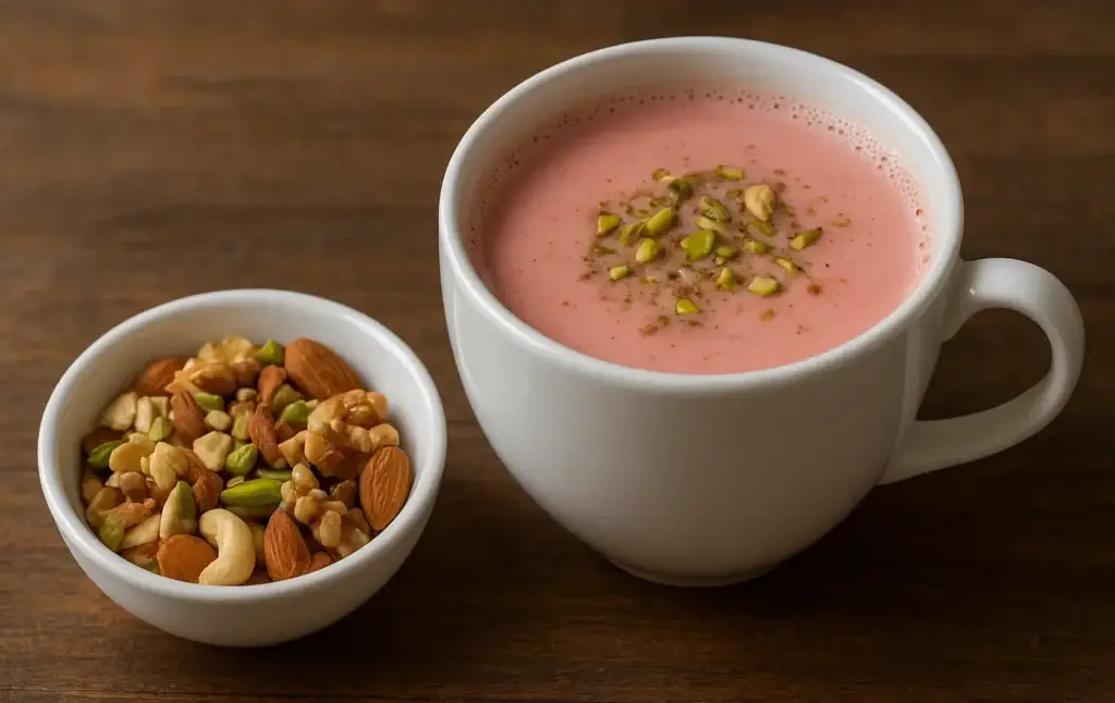 Kashmiri Chai Recipe Easy Pink Tea Pakistani Style Step by Step