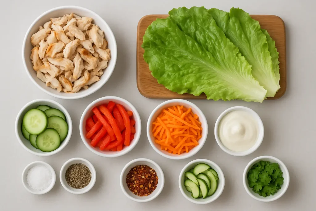 Low-Carb Chicken Lettuce Wraps Recipe Ready in 5 Minutes Low Carb Chicken Lettuce Wraps Recipe Ready in 5 Minutes 1 Low-Carb Chicken Lettuce Wraps Recipe Ready in 5 Minutes