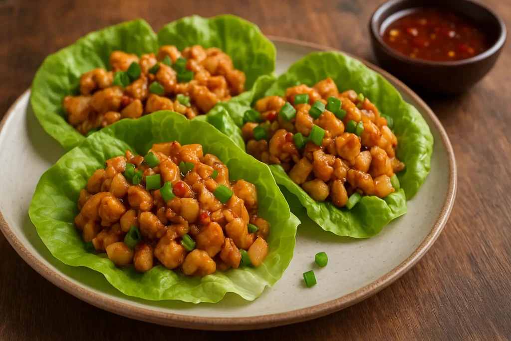 Low-Carb Chicken Lettuce Wraps Recipe Ready in 5 Minutes Low Carb Chicken Lettuce Wraps Recipe Ready in 5 Minutes Low-Carb Chicken Lettuce Wraps Recipe Ready in 5 Minutes