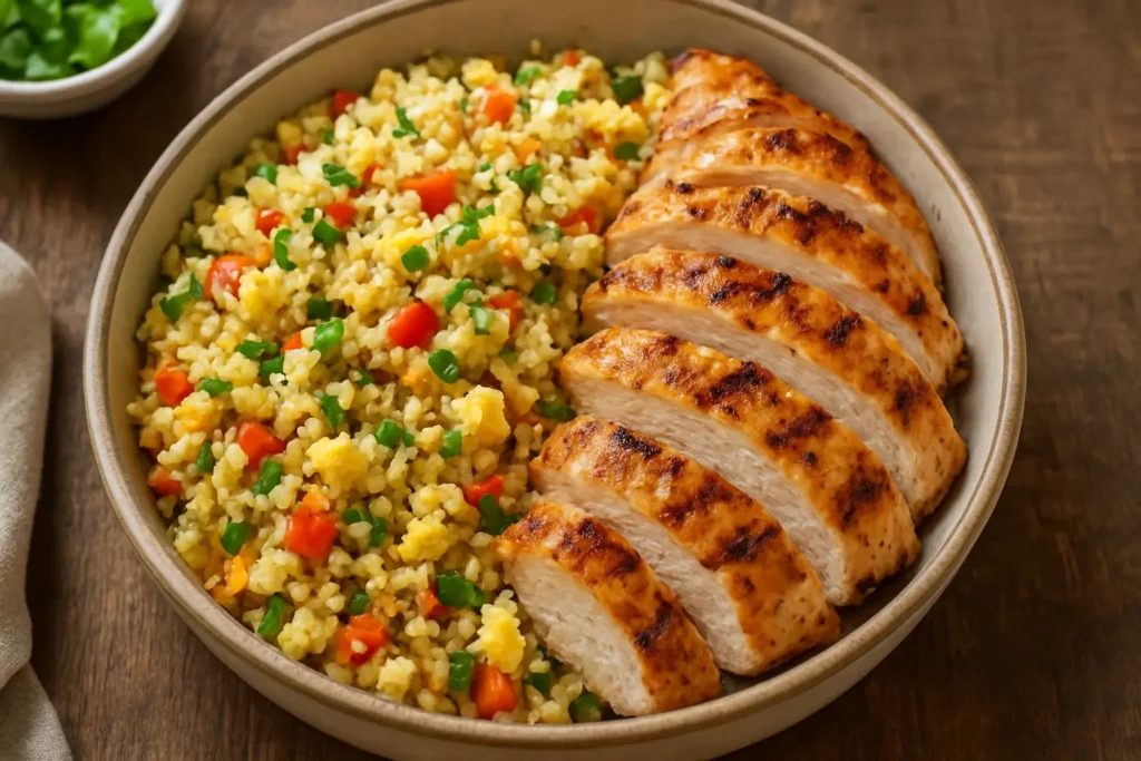 15-Minute Low Carb Keto Cauliflower Fried Rice Recipe for Quick Weight Loss 15 Minute Low Carb Keto Cauliflower Fried Rice Recipe for Quick Weight Loss 2 15-Minute Low Carb Keto Cauliflower Fried Rice Recipe for Quick Weight Loss