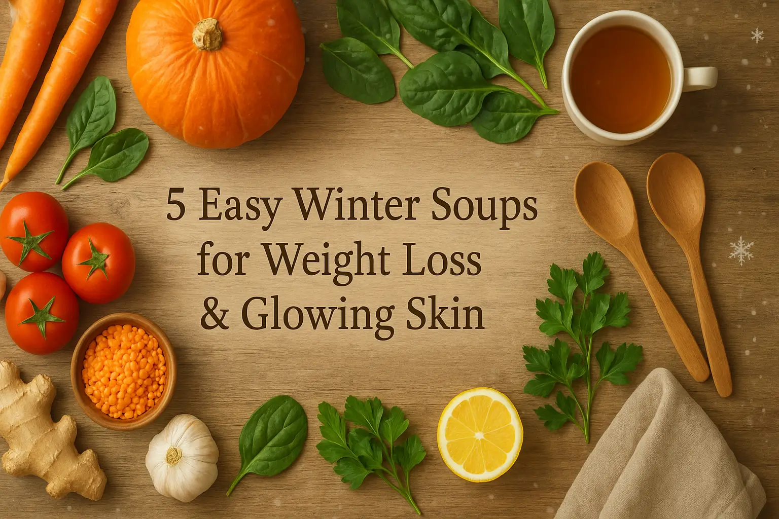 Thumbnail for 5 Easy Winter Soups for Weight Loss and Glowing Skin