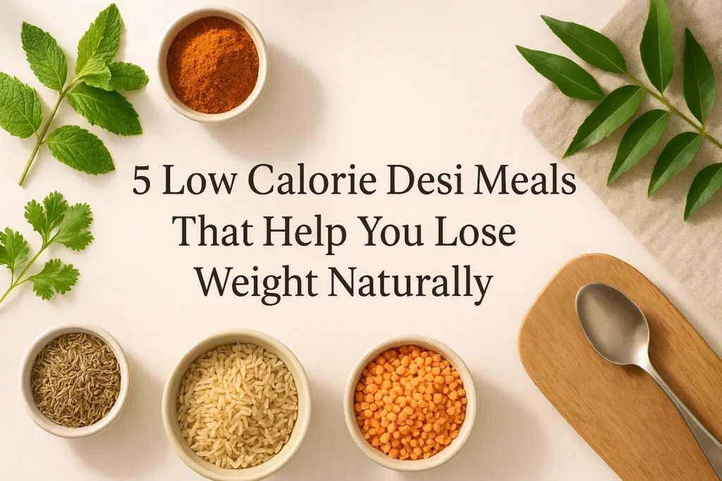 5 Low Calorie Desi Meals That Help You Lose Weight Naturally