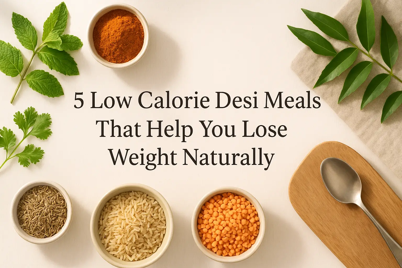 5 Low Calorie Desi Meals That Help You Lose Weight Naturally
