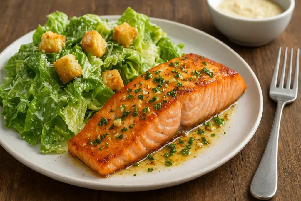 Easy Garlic Butter Salmon for Weight Loss (Only 350 Calories!) Easy Garlic Butter Salmon for Weight Loss Only 350 Calories 3 Easy Garlic Butter Salmon for Weight Loss (Only 350 Calories!)