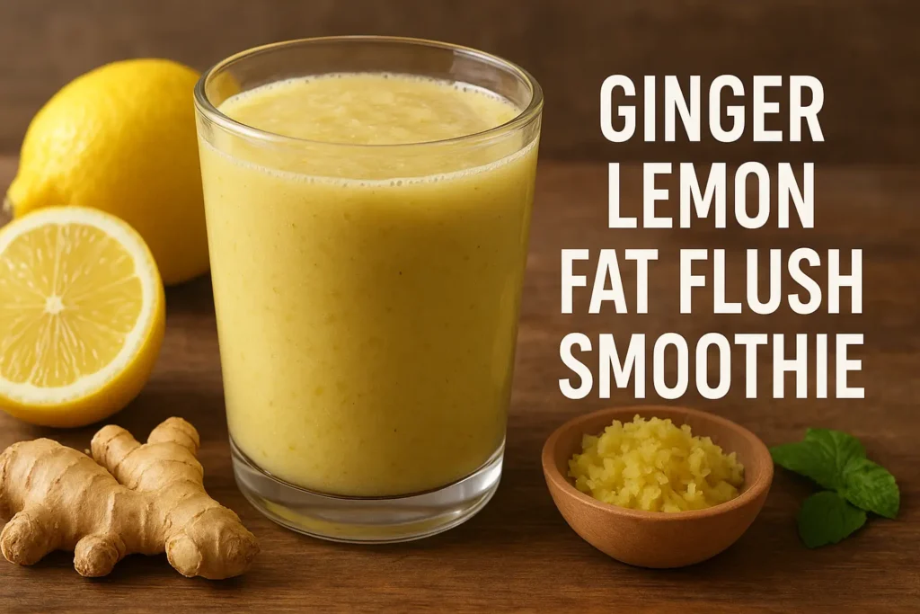 Flat Belly Smoothie Recipes for Fast Weight Loss and Fat Burn